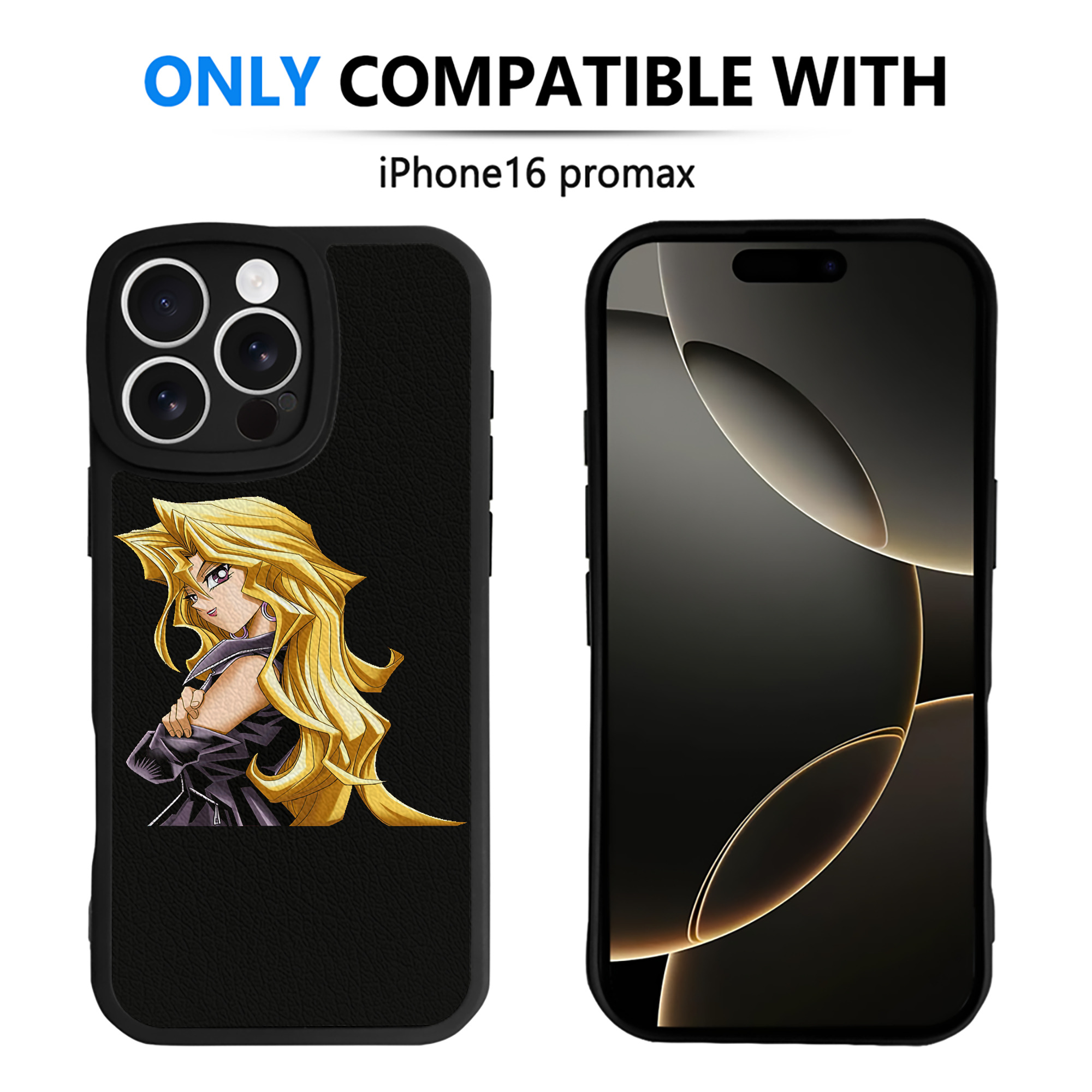遊☆戯☆王 Yu-Gi-Oh! 【iPhone 16シリーズ対応】シリコンスマホケース（レザー調） 材質：シリコン